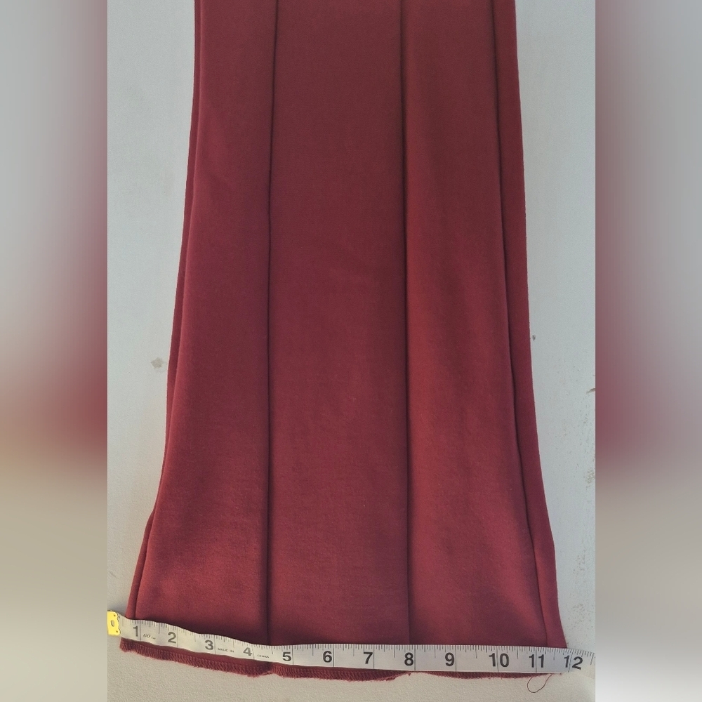 Free People Red Flared Pants - Picture 5 of 6